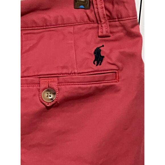 Polo Ralph Lauren men’s size 33 Stretch Classic Fit Polo Chinos. Red, easy care - Picture 3 of 9